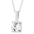 thumbnail image 1 of Classic Framed Solitaire Pendant, 1 of 1