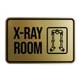 thumbnail image 1 of Classic Framed X-Ray Room Sign (Brushed Gold) - Medium, 1 of 5