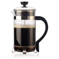 Classic French Press Coffee/Tea Maker Glass 8 Cup/32 Oz, Black/Chrome