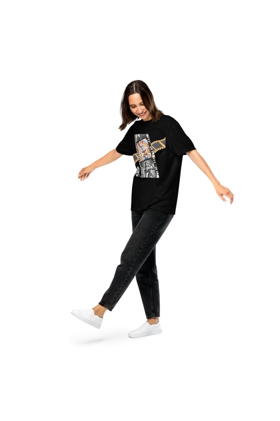Classic Fun Toon Movies, classic movie toons, Unisex garment-dyed heavyweight t-shirt (Black, XL)
