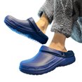 thumbnail image 1 of Classic Fuzzy Lined Garden Clogs for Women Men Waterproof Winter Plush Memory Foam Slippers Indoor and Outdoor, 1 of 8