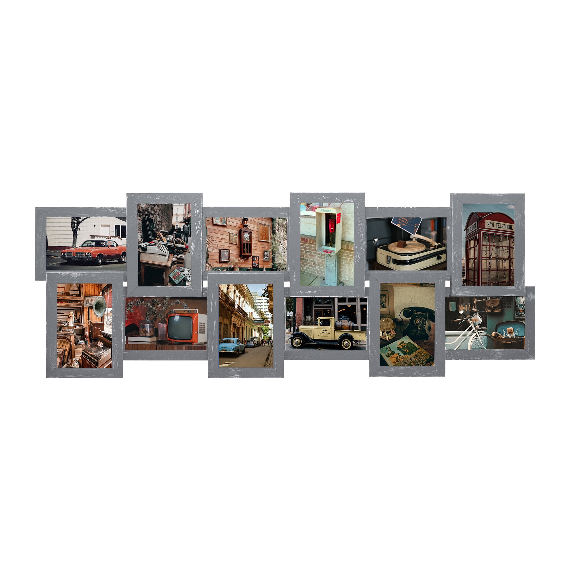 Classic Gallery Display Photo Frame 12 Openings Picture Frames 4x6