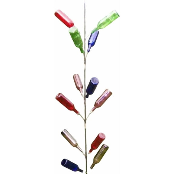 Classic Garden 13 Wine Bottle Tree ~ 6 Feet ~ Our Most Popular Southern Wine Bottle Tree.