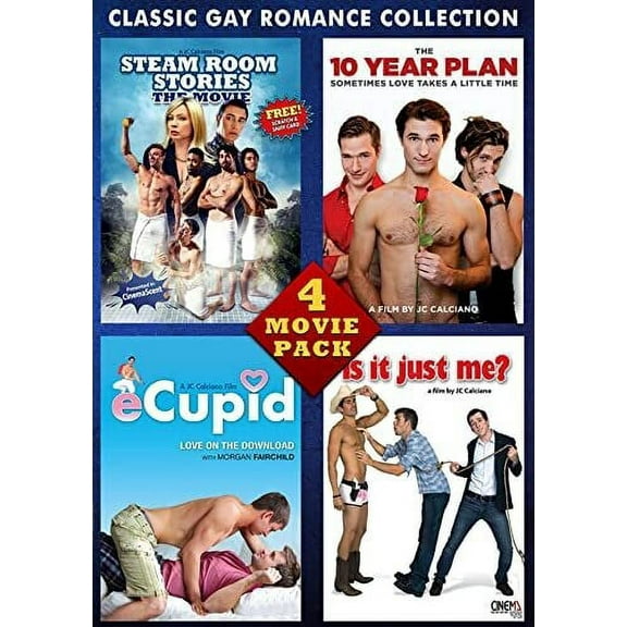Classic Gay Romance Collection Movie 4 Pack (DVD), Cinema 175, Drama