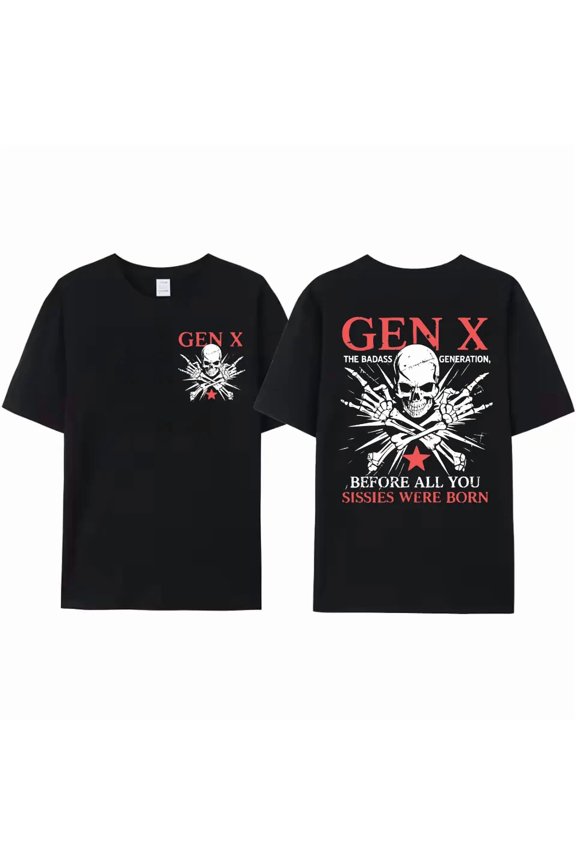 "Classic Gen X Vibe: The Skull - adorned Vest Honoring the Pioneering Spirit of the Era"