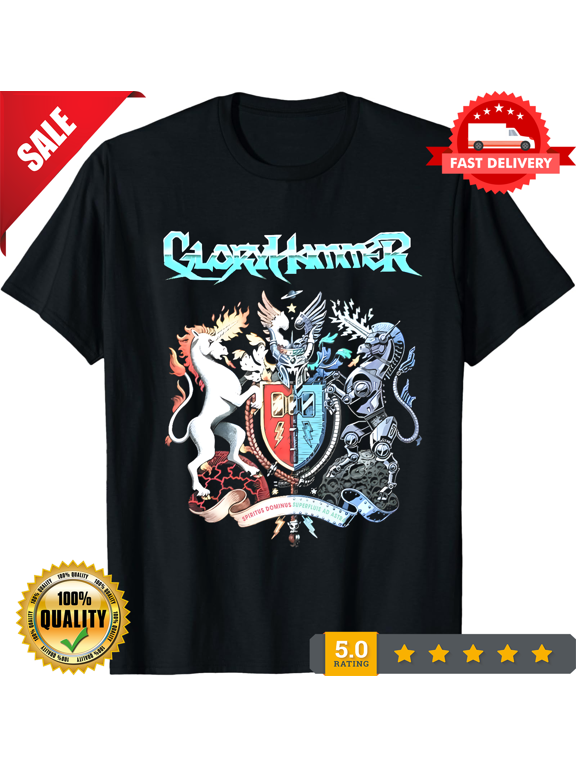 Classic GloryHammer Sanctus Dominus Infernus Ad Astra Black Size S to 5XL T-Shirt AC810, LIMITED EDITION-TH66552