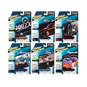 Classic Gold Collection 2022 Set A of 6 Cars Release 2 1/64 Diecast Model Cars by Johnny Lightning