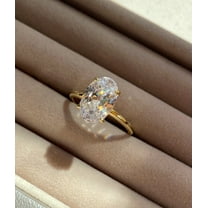 Classic & Gorgeous Moissanite Ring 1ct D Color VVS1 925 Sterling Silver Women's Ring Engagement ring Best Gift