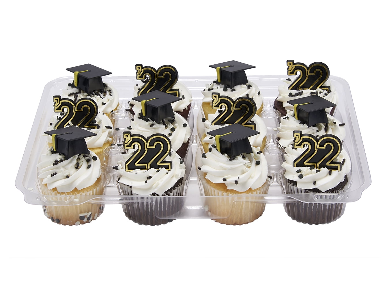Classic Grad Cupcakes