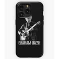 thumbnail image 1 of Classic Graham Nash 70s Tour Stencil G6856 Phone Case for iPhone17 16 15 14 13 12 11 Pro Max, 1 of 2