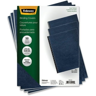 Fellowes Thermal Binding Covers 1/16 Gloss 5225101 