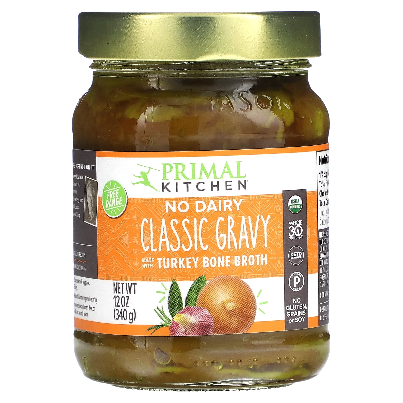 Classic Gravy, 12 oz (340 g), Primal Kitchen