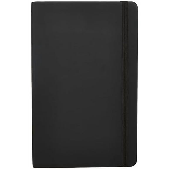 Classic Grid Notebook, Graph Ruled, 240 Pages, Black, Hardcover, 5 x 8.25-Inch