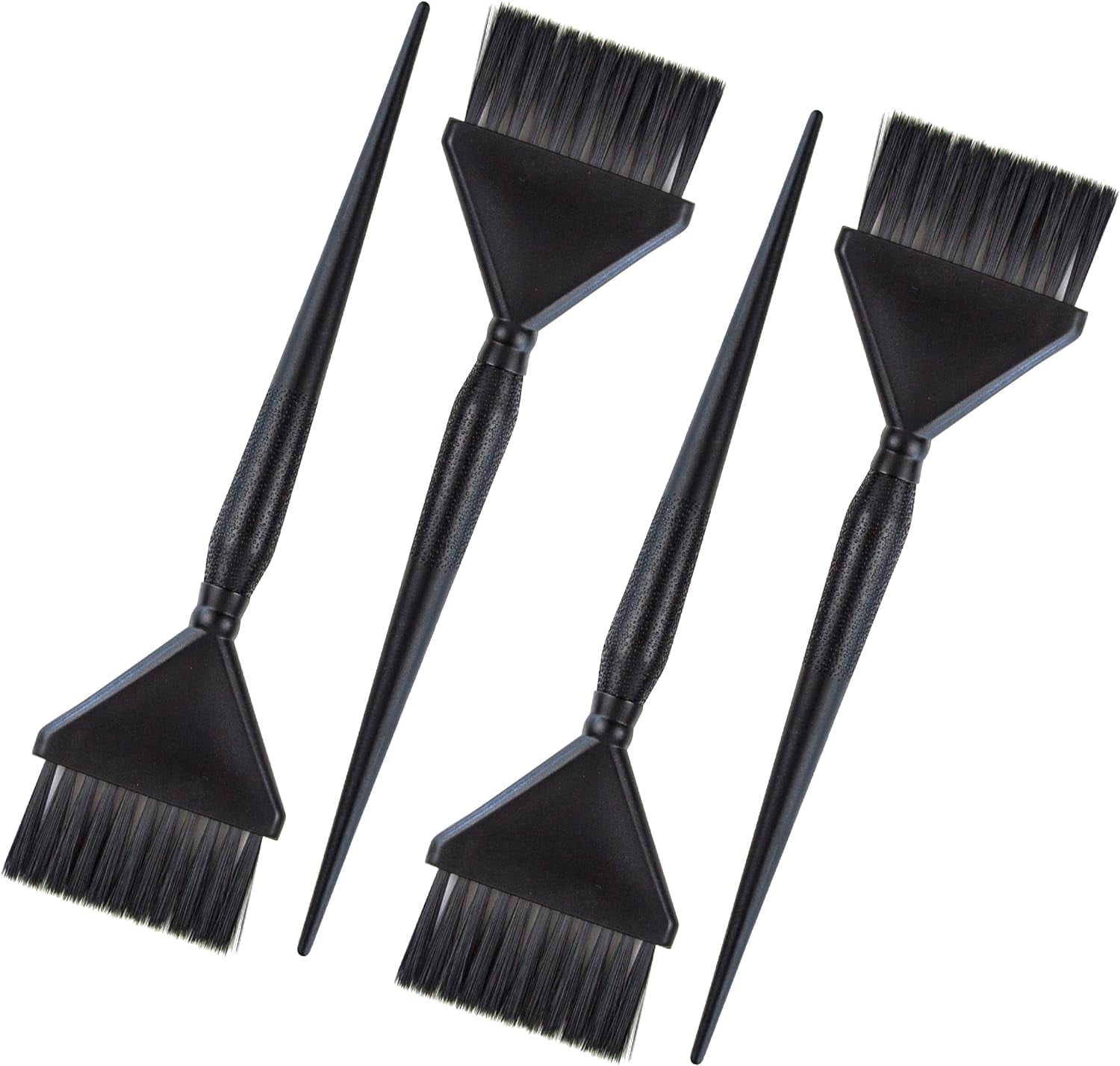 Classic Hair Dye Brushes 4 Standard Size Tint Brushes for Hair Color