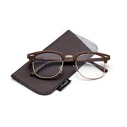 Classic Half Frame Clear Lens Glasses Non Prescription Eyeglasses for Men & for Women