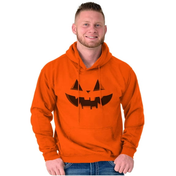 Classic Halloween Pumpkin Costume Hoodie Sweatshirt Women Men Brisco Brands S