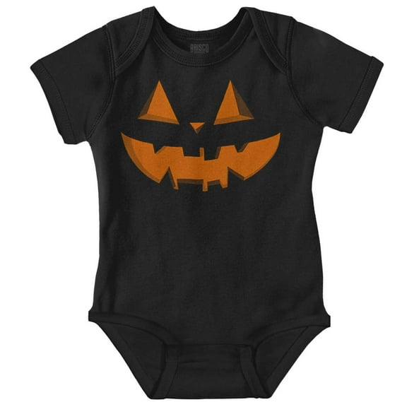 Classic Halloween Pumpkin Costume Romper Boys or Girls Infant Baby Brisco Brands NB