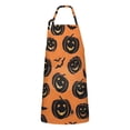 thumbnail image 1 of Classic Halloween Pumpkin Apron-Garden Aprons for Women with Pockets-Cotton Linen Waterproof Kitchen Cooking Gardening Aprons Adjustable for Kitchen,Cooking,BBQ and Salon 32"x27", 1 of 7