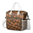thumbnail image 1 of Classic Halloween Pumpkins Pattern Womens Lunch Box for Work,Insulated Large Lunch Bag for Tween and Teen,Loncheras Para Mujer,Leakproof Adult Lunch Bag for Work,Beach,Travel,Picnic,Camping, 1 of 5