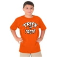 thumbnail image 1 of Classic Halloween Trick or Treat Crewneck T Shirts Boy Girl Teen Brisco Brands S, 1 of 6