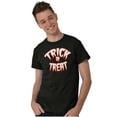 thumbnail image 1 of Classic Halloween Trick or Treat Plus Size Crewneck Graphic Tee Shirt Brisco Brands 3X, 1 of 5