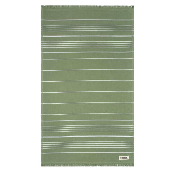 Sand Cloud Classic Hand Bath Towel Bundle, 2 Pack - Hedge Green