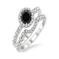 thumbnail image 1 of Classic Handmade 1.50 Carat Round cut Diamond Wedding Set in 14k Rose Gold affordable sapphire and diamond engagement ring, 1 of 2
