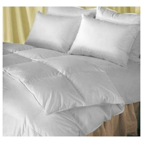 Classic Heavy Fill White Goose Down Alternative Duvet Insert Comforter, Queen/Queen XL 89"x95"