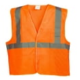 thumbnail image 1 of Classic HiVis Safety Vest - Orange - 2XLarge, 1 of 3
