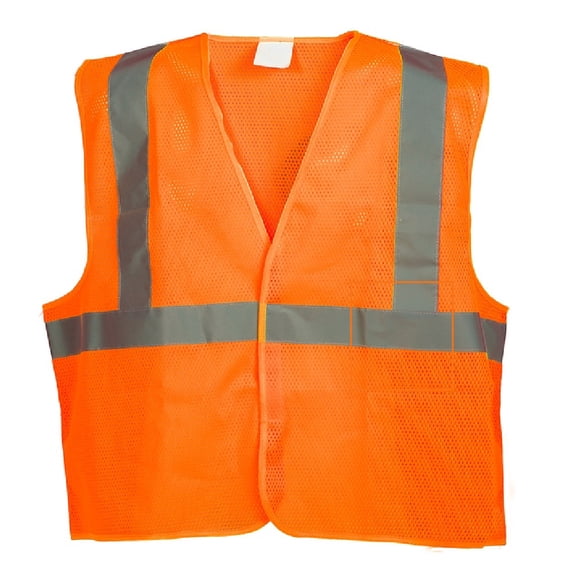 Classic HiVis Safety Vest - Orange - 4XLarge - 5 pack