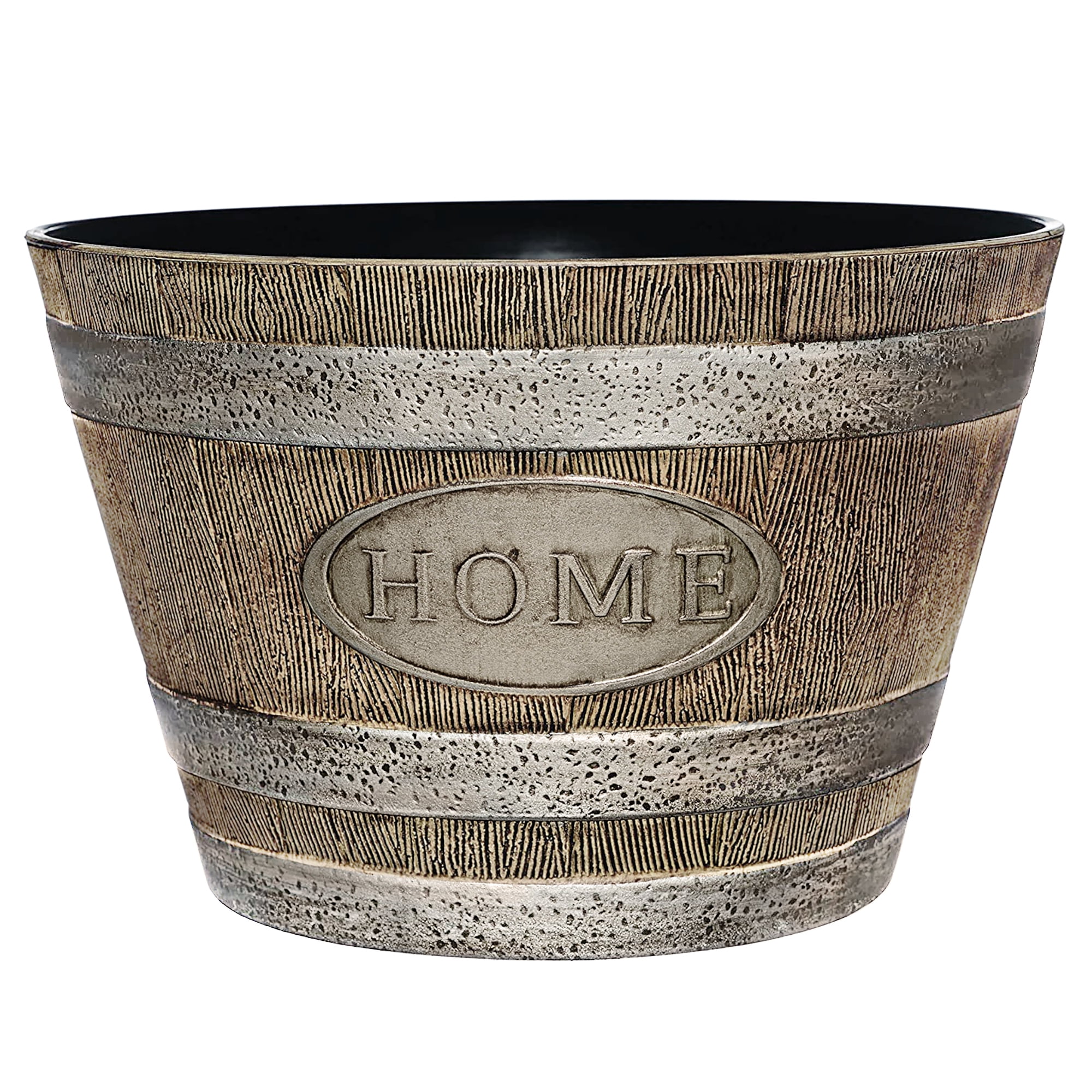 self watering terra cotta planter Glass and Terra Cotta Self-Watering Planter
