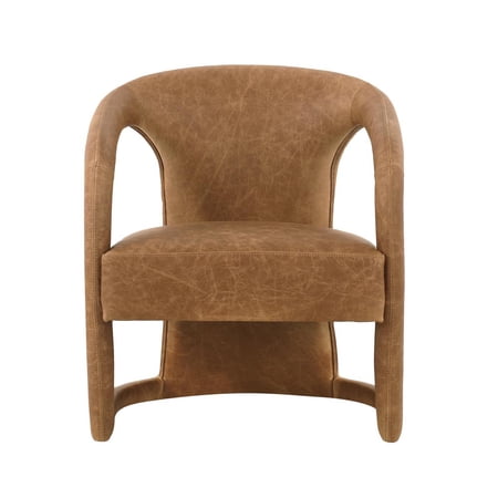 Classic Home Archie Accent Chair Cognac