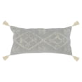 thumbnail image 1 of Classic Home Ferri 16"x36" Throw Pillow,Gray Ivory, 1 of 2