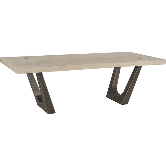 Classic Home Kelso 94" Reclaimed Wood Dining Table in Brown
