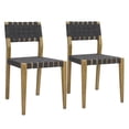 Classic Home Orlando Oak Dining Chair Set of 2