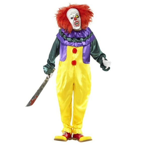 Smiffys Creepy Clown : Child Costume X-large Unisex