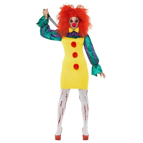 Classic Horror Clown Costume Women's