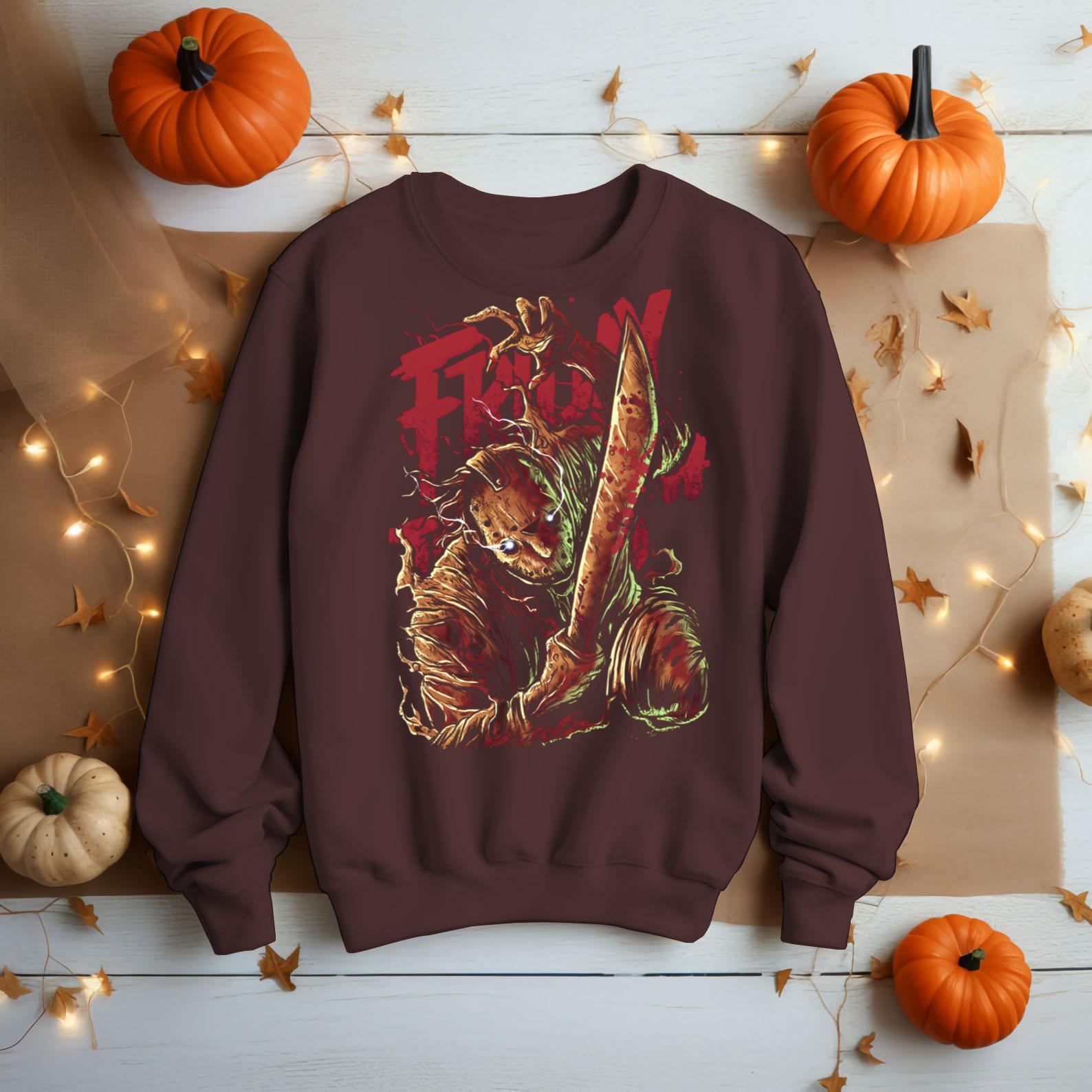 Classic Horror Slasher Movie Shirt, Serial Killer Icon Tee, Size S ...