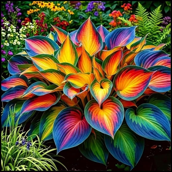 Classic Hostas — Timeless Favorites — Shade-Loving Perennials — Suitable for All Garden Types(Non-Artificial)