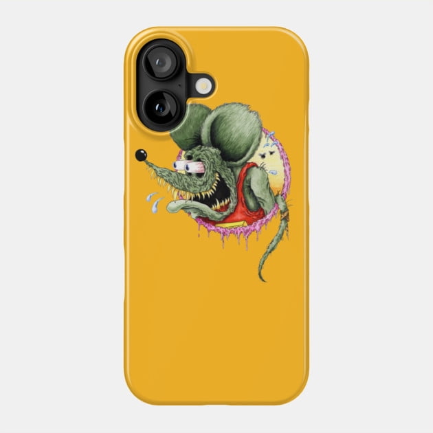 Classic Hot Rod and Kustom Kulture 'Rat Fink' Graphic Case for iPhone ...