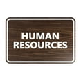 thumbnail image 1 of Classic Human Resources Sign (Walnut) - Small, 1 of 1