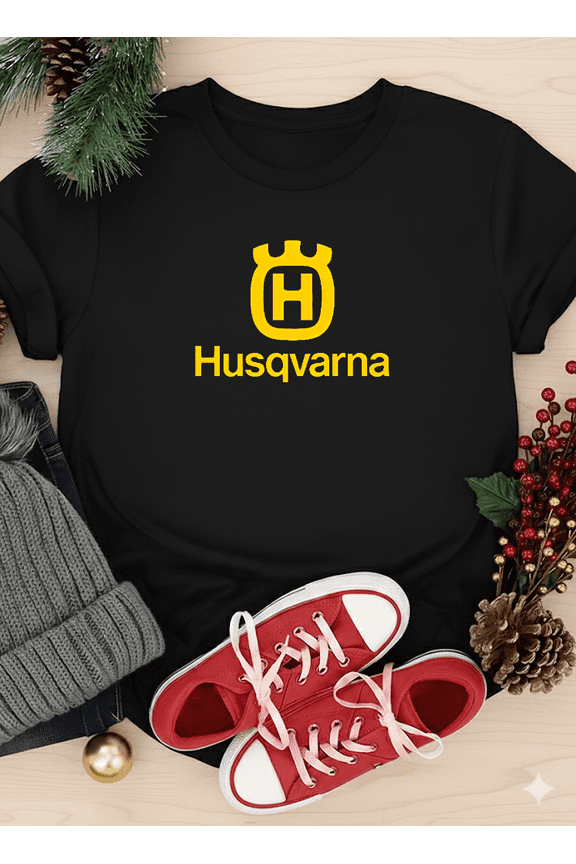 Classic Husqvarna Logo Outdoor Tools Mechanic Workwear Brand Unisex T-Shirt V60682 up to size 5XL