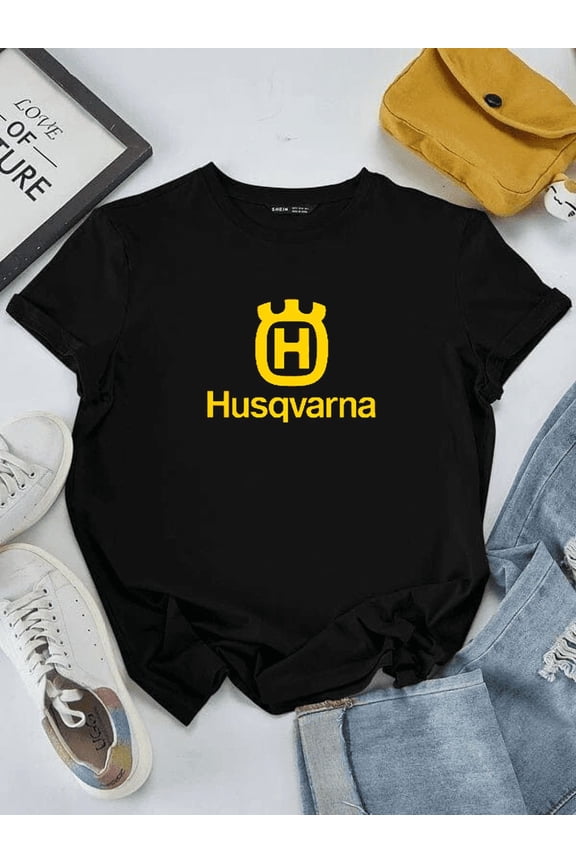 Classic Husqvarna Logo Outdoor Tools Mechanic Workwear Tee Unisex T-Shirt, S-5XL