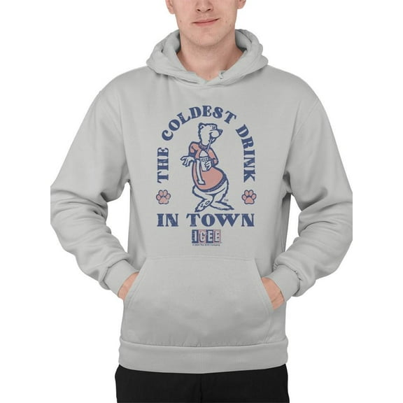 Classic ICEE Cool - Retro Bear Graphic Men's Hoodie