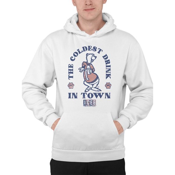 Classic ICEE Cool - Retro Bear Graphic Men's Hoodie