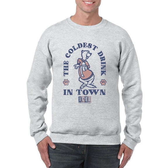 Classic ICEE Cool - Retro Bear Graphic Men's Sweatshirt