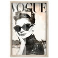 thumbnail image 1 of Classic Icon Cover Tan Shadowbox Print Fashion Art by Art Remedy, Blonde Frame, 24 x 36, 1 of 6