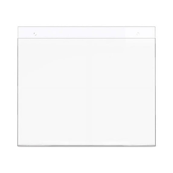 Classic Image Wall-Mount Sign Holder, Landscape, 11 X 8 1/2, Clear | Bundle of 2 Each