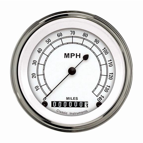 Classic Instruments CW55SLF Classic Series 140 MPH Speedometer