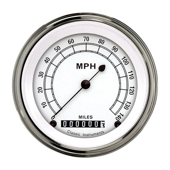 Classic Instruments CW55SLF Classic Series 140 MPH Speedometer